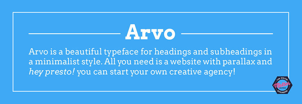 Arvo-font-description02